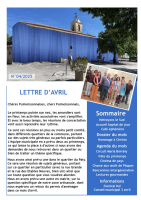 Bulletin d’avril