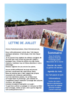 Bulletin de juillet