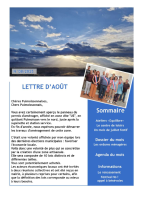 Bulletin d’août