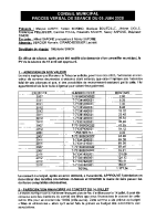 PV et délib CM du 05 juin