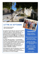 Bulletin de septembre