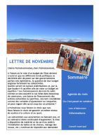 Bulletin de novembre