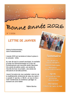 Bulletin de janvier