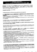 PV et Délibérations du 08 avril 2026