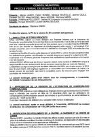 PV et Délibérations du 12 février 2026
