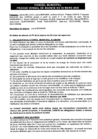 PV et Délibérations du 30 Mars 2026